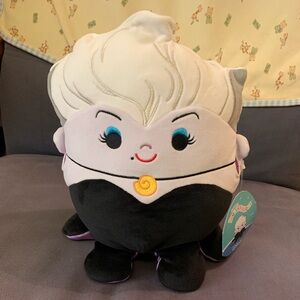 Disney Ursula Squish Mallow Little Mermaid Stuffed Plush 10"